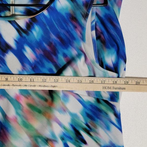 Calvin Klein 2XL Scuba Print Dress - Missing Size and Label Tag - Picture 9 of 11